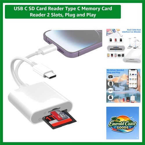 Lettore schede usb c a - lettore, di