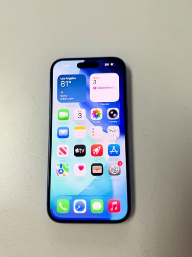 Apple iphone 128gb - 128gb, blu